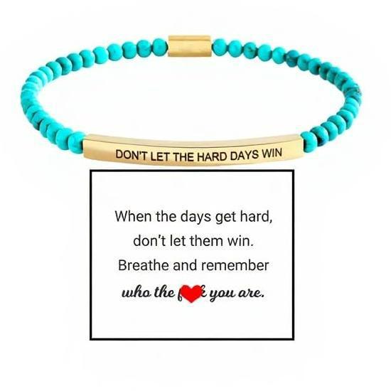 Stainless Steel Mens And Womens Elbow-Style Chain Bracelet With Engraved Gold Beads