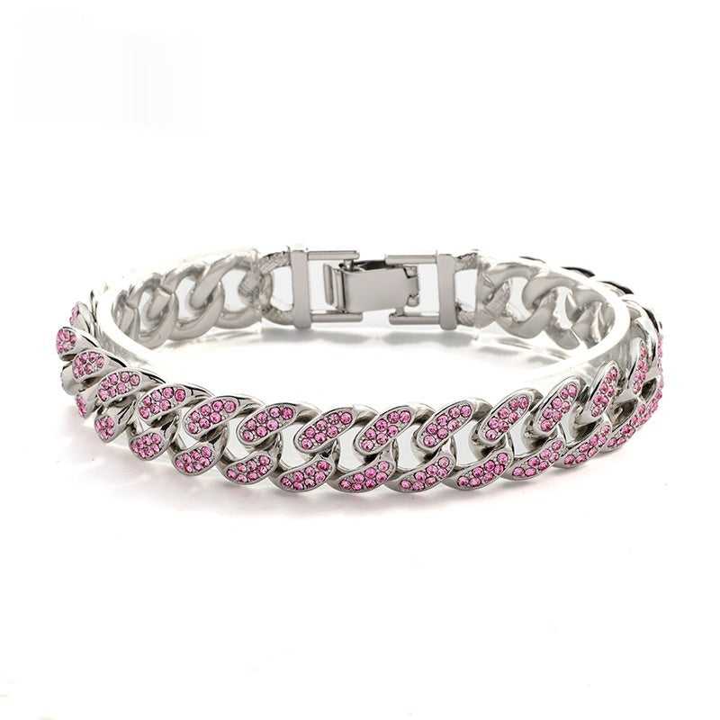 Womens Cubic Zirconia Full Diamond Bracelet