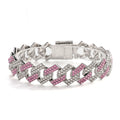 Womens Cubic Zirconia Full Diamond Bracelet
