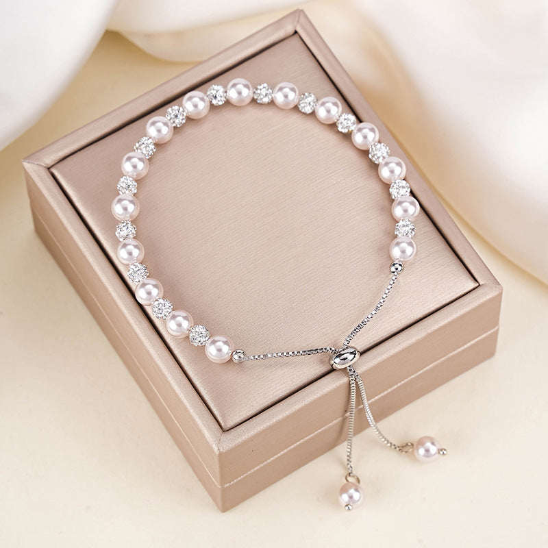 Baby's-breath Pearl Bracelet New Chinese-style Jewelry For Girls