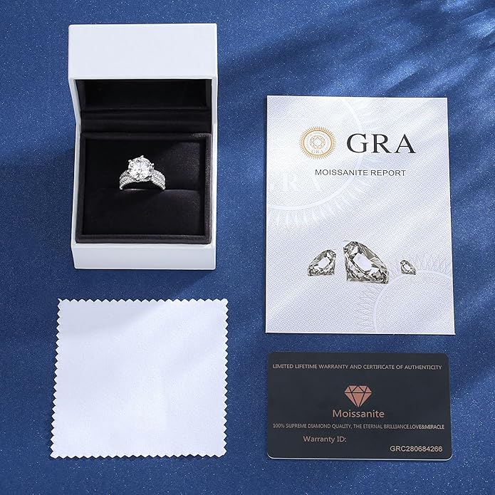 Moissanite Engagement Rings For Women