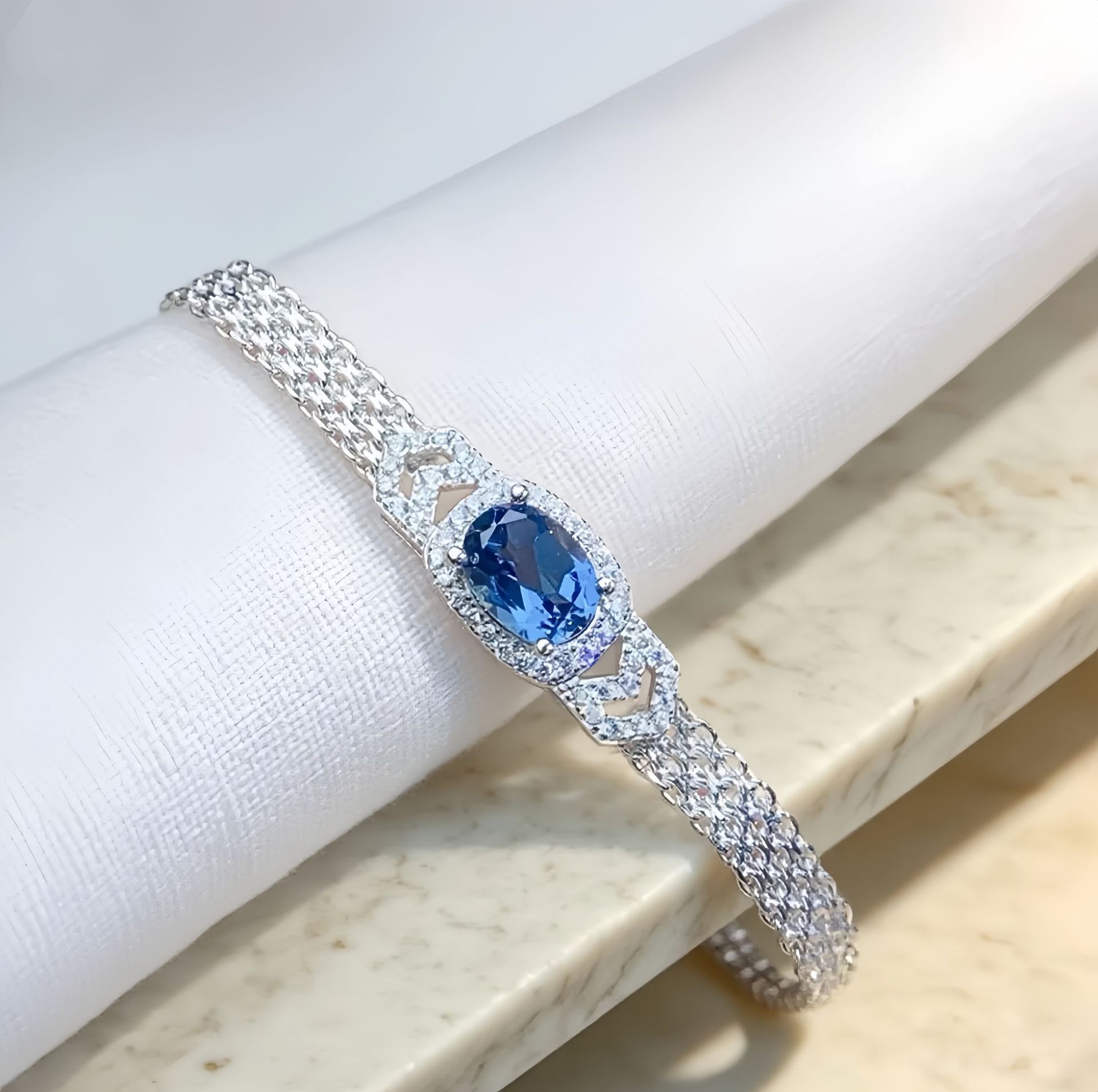 Natural Topaz Jewelry For Womens Bracelets