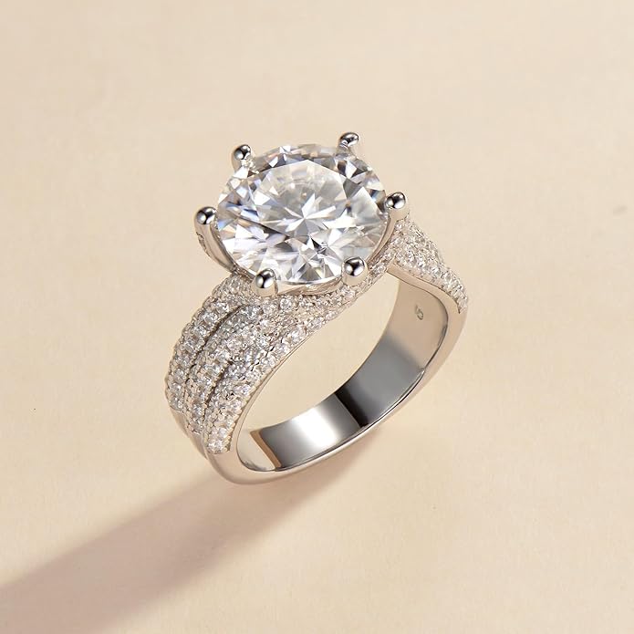 Moissanite Engagement Rings For Women