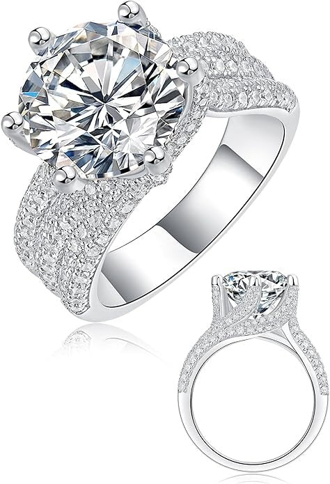 Moissanite Engagement Rings For Women