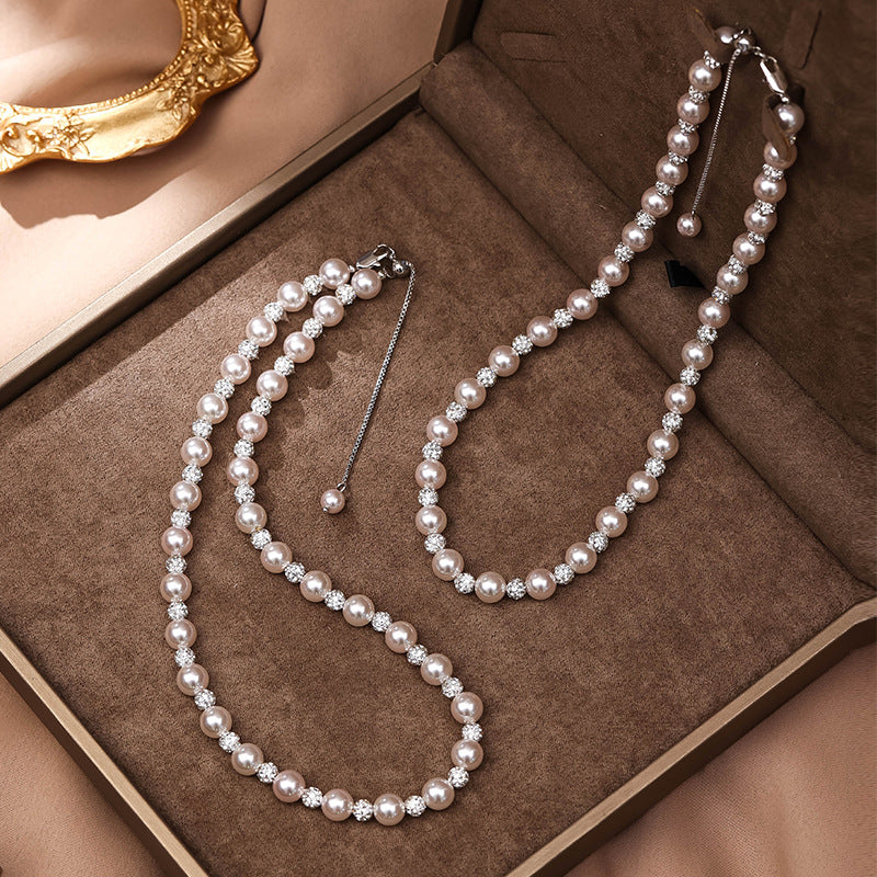 Baby's-breath Pearl Bracelet New Chinese-style Jewelry For Girls